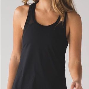 VEUC Black lululemon cadence Crusher singlet